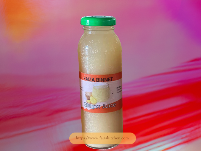 FaiZa's Ginger Fresh Drinks Instagram Post